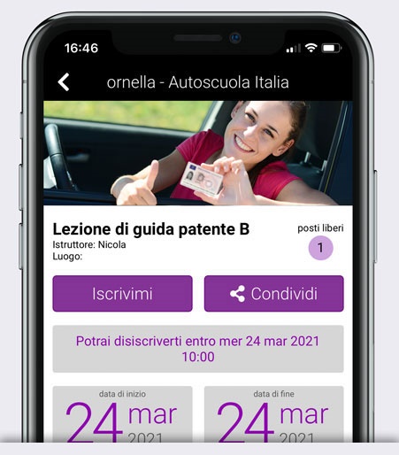 App-prenotazione-autoscuola
