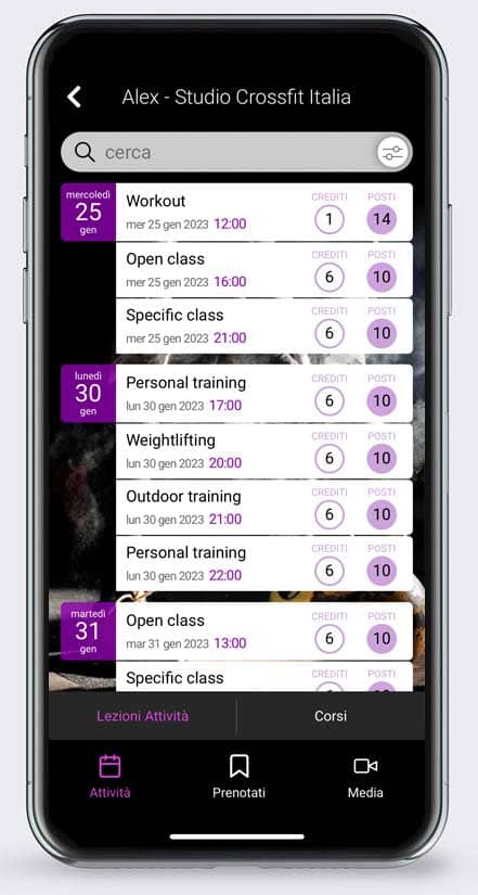 gestionale per crossfit