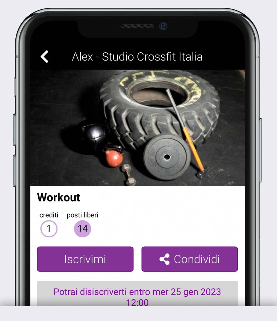 gestionale crossfit